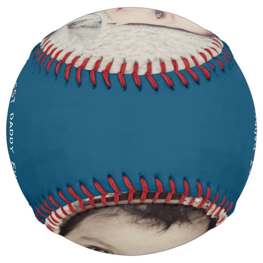 ファーザーズカスタムデイパーソナライズされた ソフトボール (裏面)