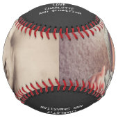 ファーザーズカスタムデイパーソナライズされた ソフトボール (正面)