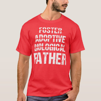 ファーザーズタイポグラフィデザイン Tシャツ