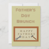 ファーザーズデイウッドサインブランチ 招待状 (正面)