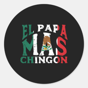 ファーザーズデイエルパマスチオンメキシおもしろいコパパ ラウンドシール