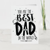 ファーザーズデイカードデザイン 箔シーズンカード (正面)