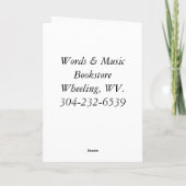 ファーザーズデイカードフロンティア カード (裏面)