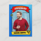 ファーザーズデイカード漫画ステップアップパパトレーディングカード コーリングカード (正面)