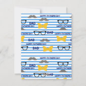 ファーザーズデイギフトパパラソウルヒップホップ シーズンカード (裏面)