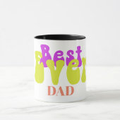 ファーザーズデイグランドファーザーズデイモダン文字 マグカップ (中央)