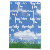 ファーザーズデイゴルフバッグイン・グラス ミディアムペーパーバッグ (裏面)