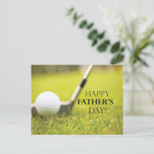 ファーザーズデイゴルフ ポストカード (スタンド正面)