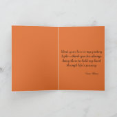 ファーザーズデイサンセットビーチ サンキューカード (内部)