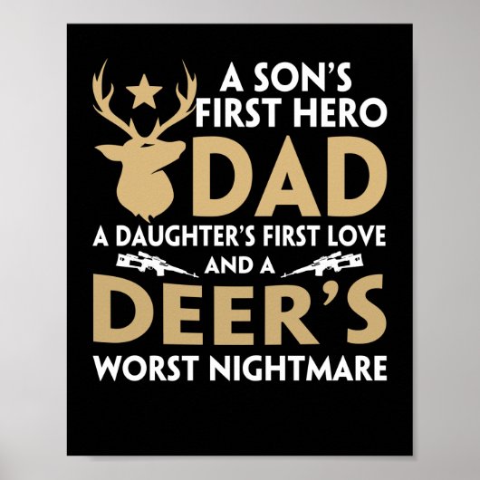 ファーザーズデイシカ狩り ポスター (正面)