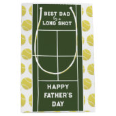 ファーザーズデイテニスパパ ミディアムペーパーバッグ (正面)