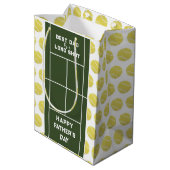 ファーザーズデイテニスパパ ミディアムペーパーバッグ (裏面アングル)