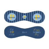 ファーザーズデイモノグラム名前をカスタムするパーソナライズされた  野球ボール (パネル)