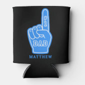 ファーザーズデイ名前をカスタムするフォームクーラーボックス 缶クーラー (正面)