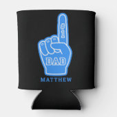 ファーザーズデイ名前をカスタムするフォームクーラーボックス 缶クーラー (裏面)