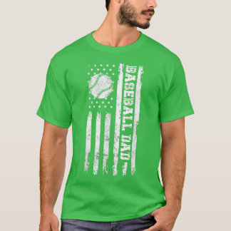 ファーザーズデイ野球パパギフトパパメンキッズベースバ Tシャツ