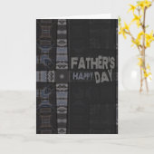 ファーザーズハッピーデイカード カード (黄色い花)