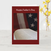 ファーザーズパパクリスチャンカード カード (黄色い花)