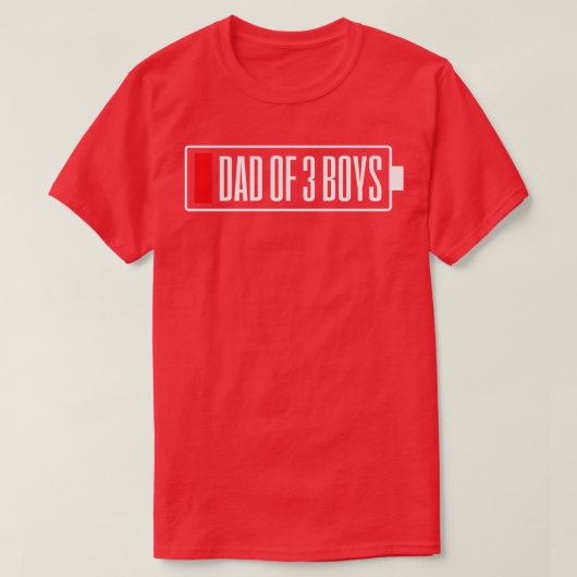 ファーザーズパパスリーボーイズ Tシャツ (デザイン正面)