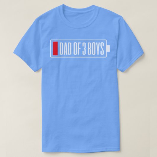 ファーザーズパパスリーボーイズ Tシャツ (デザイン正面)