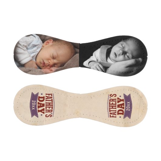 ファーザーズパーソナライズされたデイフォトカスタム 野球ボール (パネル)