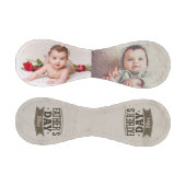 ファーザーズパーソナライズされたデーカスタムフォト（緑） 野球ボール (パネル)