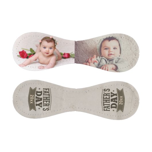 ファーザーズパーソナライズされたデーカスタムフォト（緑） 野球ボール (パネル)