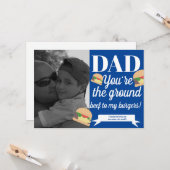 ファーザーズモダンデイアイソメフードお気に入りのバーガー カード (正面/裏面インサイチュ)