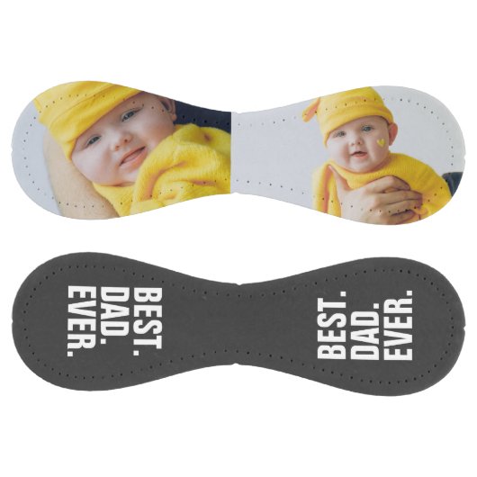 ファーザーズユニークデーパーソナライズされた最高のパパエバー ソフトボール (パネル)