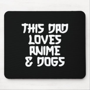 ファーザーズ日本のデイマンガオタクかわいいアニメパパ マウスパッド