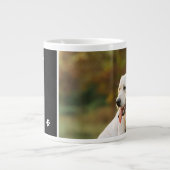 ファーザーズ最高のデイドッグパパEver Photo ジャンボコーヒーマグカップ (正面)