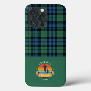 ファーザーズ最高のデイパパバイパープレイドタータンチェックカスタム iPhone 13 PROケース