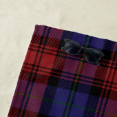 ファーザーズ最高のデイパパバイパープレイドタータンチェック ビーチタオル (インサイチュ)