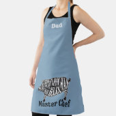 ファーザーズ最高のデーパパシェフおもしろいピグアート エプロン (インサイチュ)