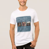 ファーザーズ最高のデーパパEver 3 Photo トライブレンドＴシャツ (正面)