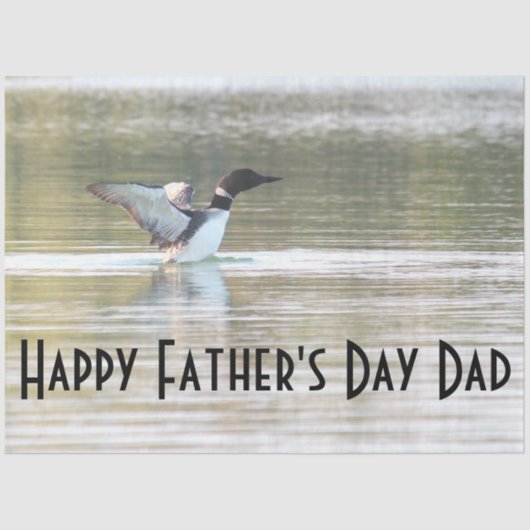 ファーザーズ・デイティッシュペーパー 薄葉紙 (正面)