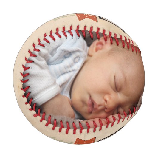 ファーザーズ・デイパーソナライズされたすごいパパ 野球ボール (正面左)