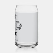 ファーザーズ・デイ最高のパパ・エバー16oz ガラス缶 (左)