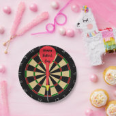 ファーザーズ・デイ紙プレートとダーツボード&ダーツ ペーパープレート (パーティー)