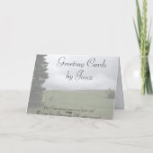 ファーザーズ・デイ・カントリー・カード・バイ・ヤンツ カード (裏面)