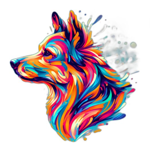 ファーザーズ・デイ・ドッグ・ラブTシャツ Tシャツ