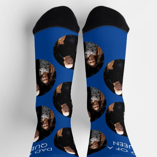 ファーザーズ・デイ・ドースターパパ写真 ソックス (上部)