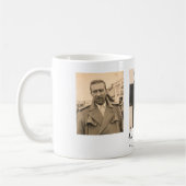 ファーザーズ・デイ・フォト・コラージュ・ラブユーパパ コーヒーマグカップ (左)