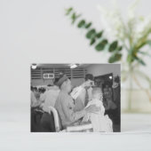 ファーザーソン理容師エクスペリエンス1940年代 ポストカード (スタンド正面)