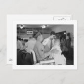 ファーザーソン理容師エクスペリエンス1940年代 ポストカード (正面/裏面)