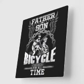 ファーザーソン自転車 スクエア壁時計 (傾斜)