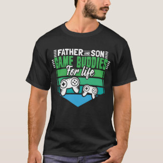 ファーザーソン誕生パパギフトおもしろい Tシャツ
