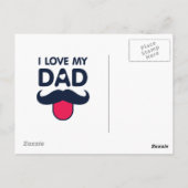 ファーザーソン遊ズのバスケットボールかわいいイラストレーション ポストカード (裏面)