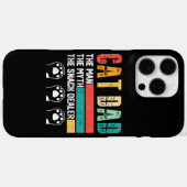 ファーザーデイキャットパパ Case-Mate iPhoneケース (裏面 (横))