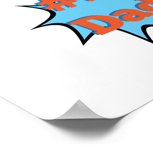 ファーザーポッパナンバーワンパパ#1 ポスター (角)